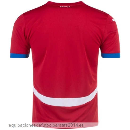 Nuevo Tailandia 1ª Camiseta Serbia 2024 Rojo Baratas